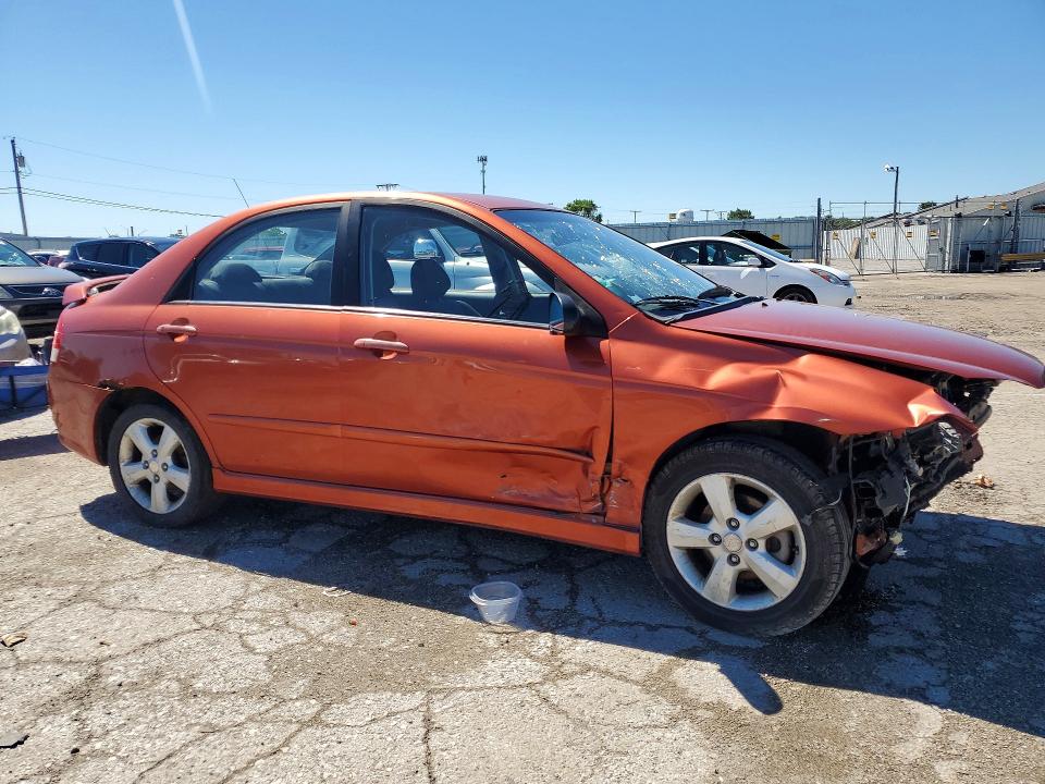 Продажа на аукционе авто 2008 Kia Spectra, vin: KNAFE121985020041, номер лота: 58415606