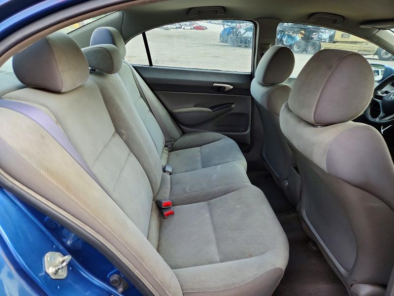 2011 Honda Civic 4d Lx მანქანა იყიდება აუქციონზე, vin: 2HGFA1F55BH510442, აუქციონის ნომერი: 58943516