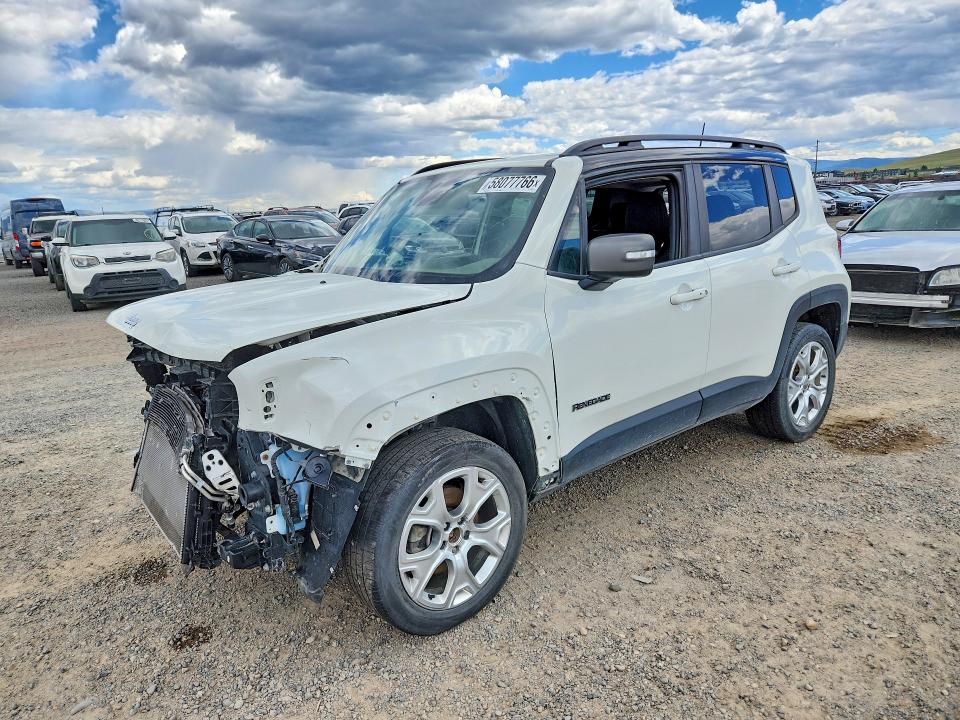 Продаж на аукціоні авто 2020 Jeep Renegade, vin: ZACNJBD12LPL73845, номер лоту: 58077766