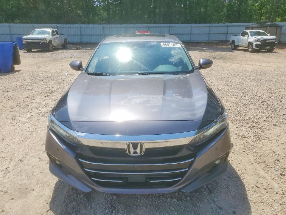 56971866 :رقم المزاد ، 1HGCV1F53NA055455 vin ، 2022 Honda Accord مزاد بيع