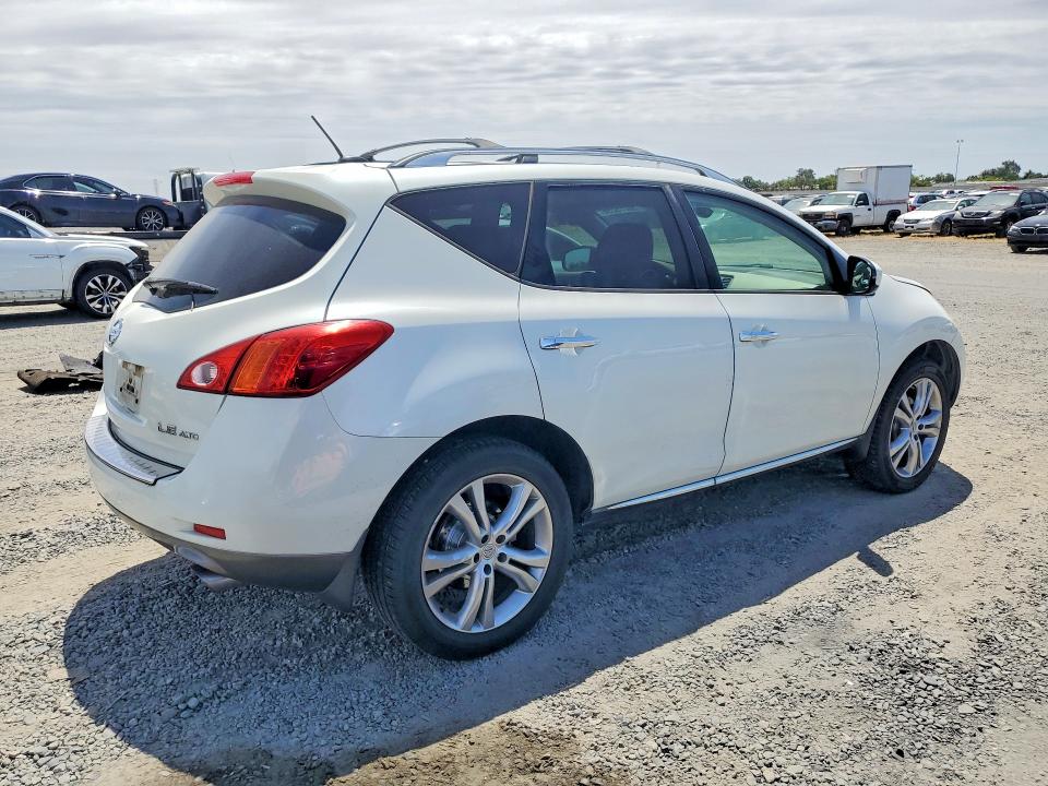 2010 Nissan Murano მანქანა იყიდება აუქციონზე, vin: JN8AZ1MW9AW140176, აუქციონის ნომერი: 56275256
