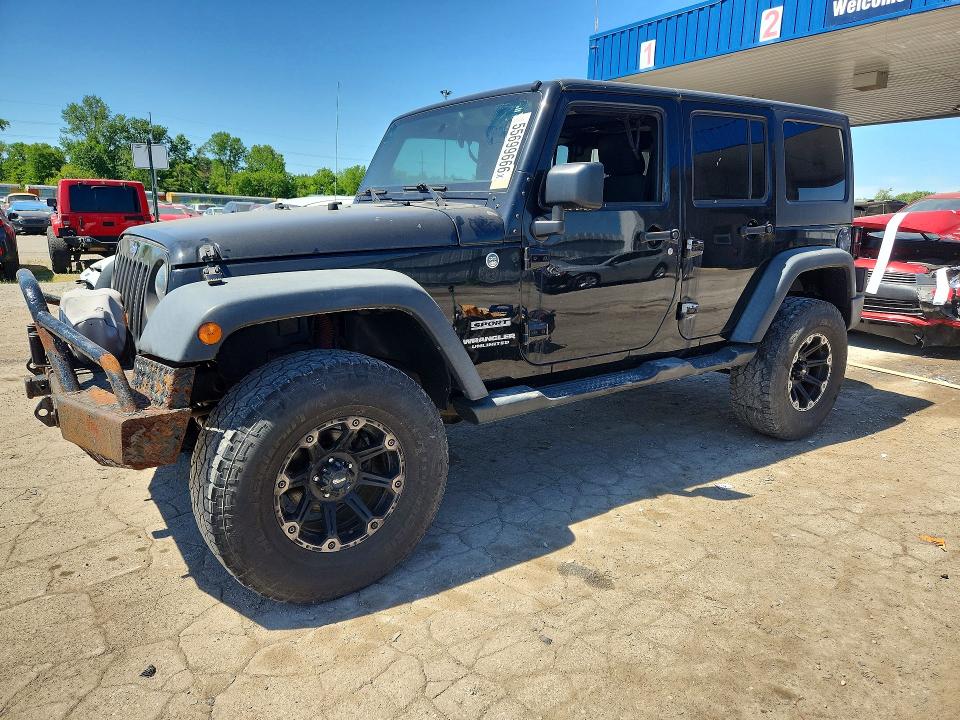 Продаж на аукціоні авто 2015 Jeep Wrangler Unlimited, vin: 1C4BJWDG0FL591602, номер лоту: 55699666