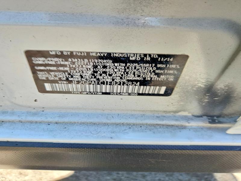 55868086 :رقم المزاد ، JF2GPAFC1F8212824 vin ، 2015 Subaru Xv Crosstrek مزاد بيع