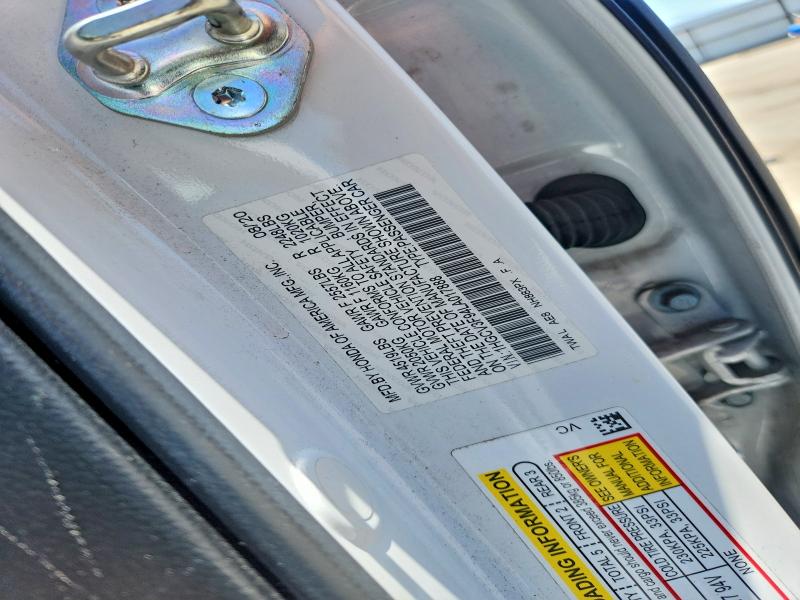 57070606 :رقم المزاد ، 1HGCV3F94LA017888 vin ، 2020 Honda Accord مزاد بيع
