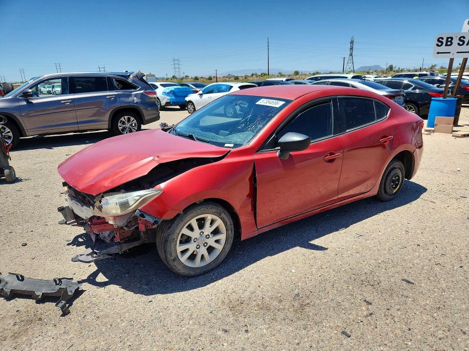 Продажа на аукционе авто 2015 Mazda 3, vin: JM1BM1T73F1260097, номер лота: 57384696