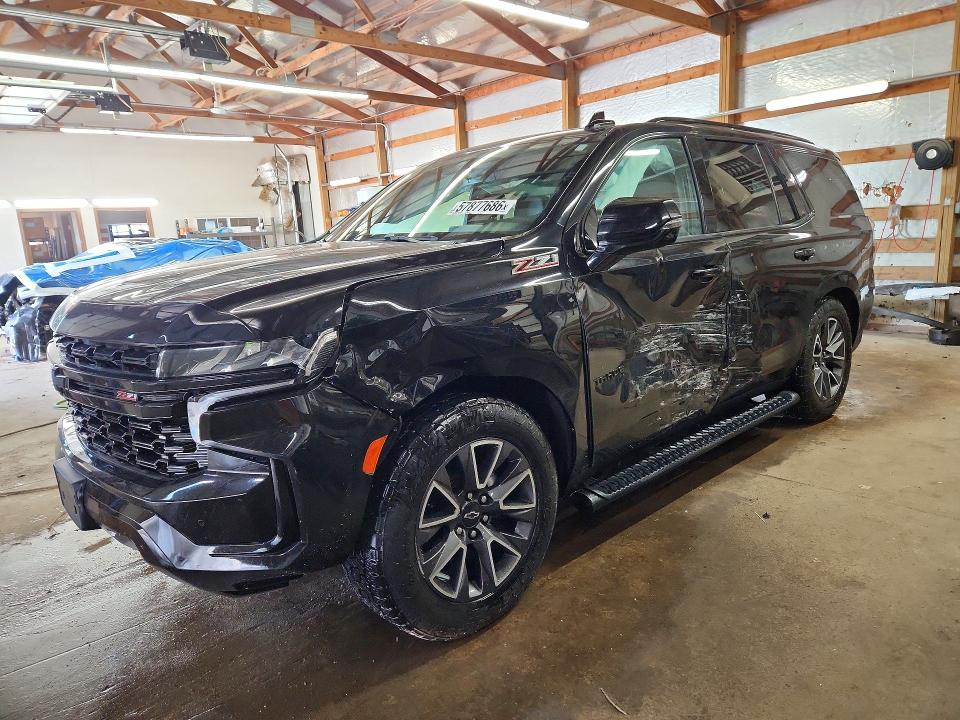 57877686 :رقم المزاد ، 1GNSKPKD7MR229618 vin ، 2021 Chevrolet Tahoe مزاد بيع