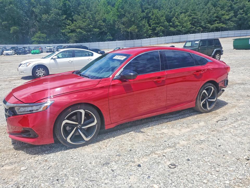 57521506 :رقم المزاد ، 1HGCV1F37NA058714 vin ، 2022 Honda Accord مزاد بيع