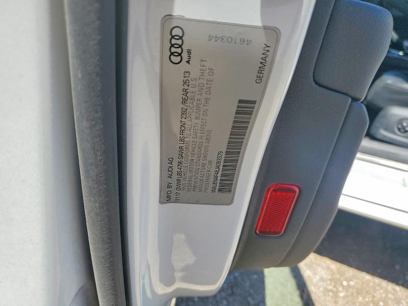 Aukcja sprzedaży 2018 Audi A4, vin: WAUENAF48JA093379, numer aukcji: 56334426