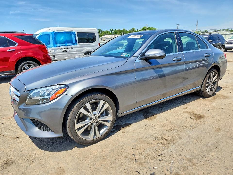 2019 Mercedes-benz C მანქანა იყიდება აუქციონზე, vin: 55SWF8EB2KU283988, აუქციონის ნომერი: 56232246