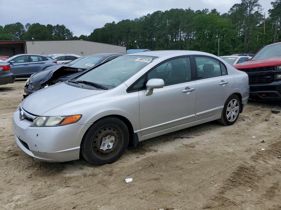 2006 Honda Civic მანქანა იყიდება აუქციონზე, vin: 1HGFA16536L139161, აუქციონის ნომერი: 58023136