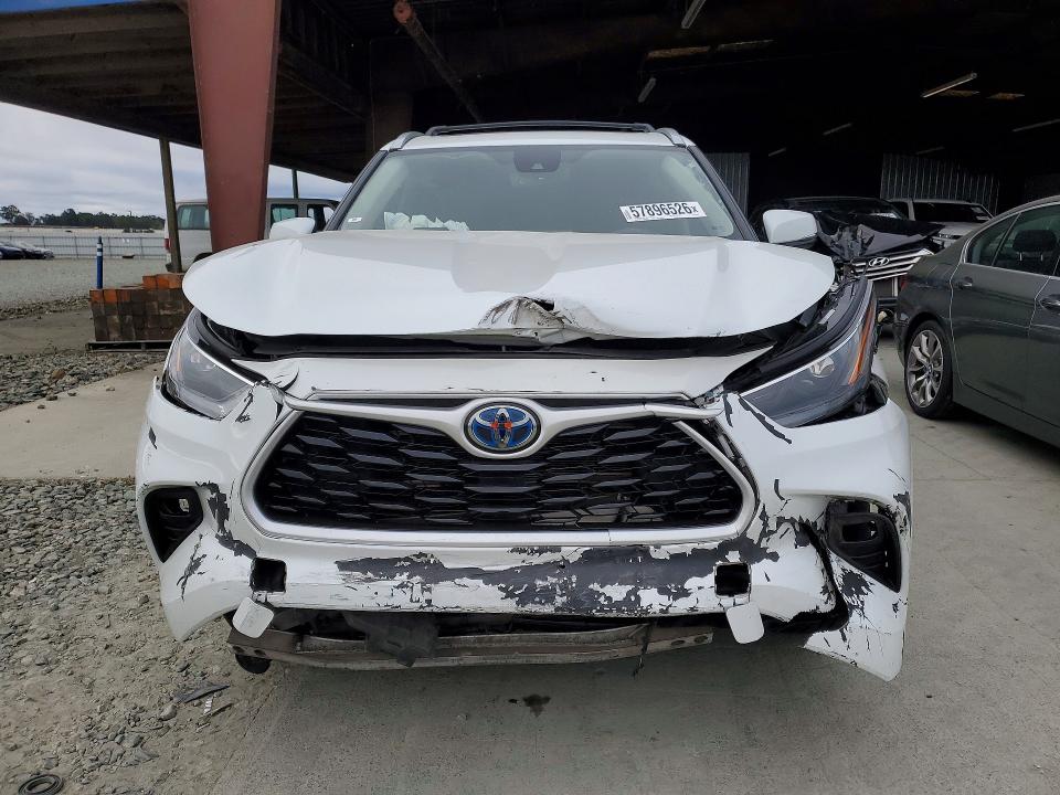 57896526 :رقم المزاد ، 5TDHBRCH2NS545818 vin ، 2022 Toyota Highlander Hybrid مزاد بيع