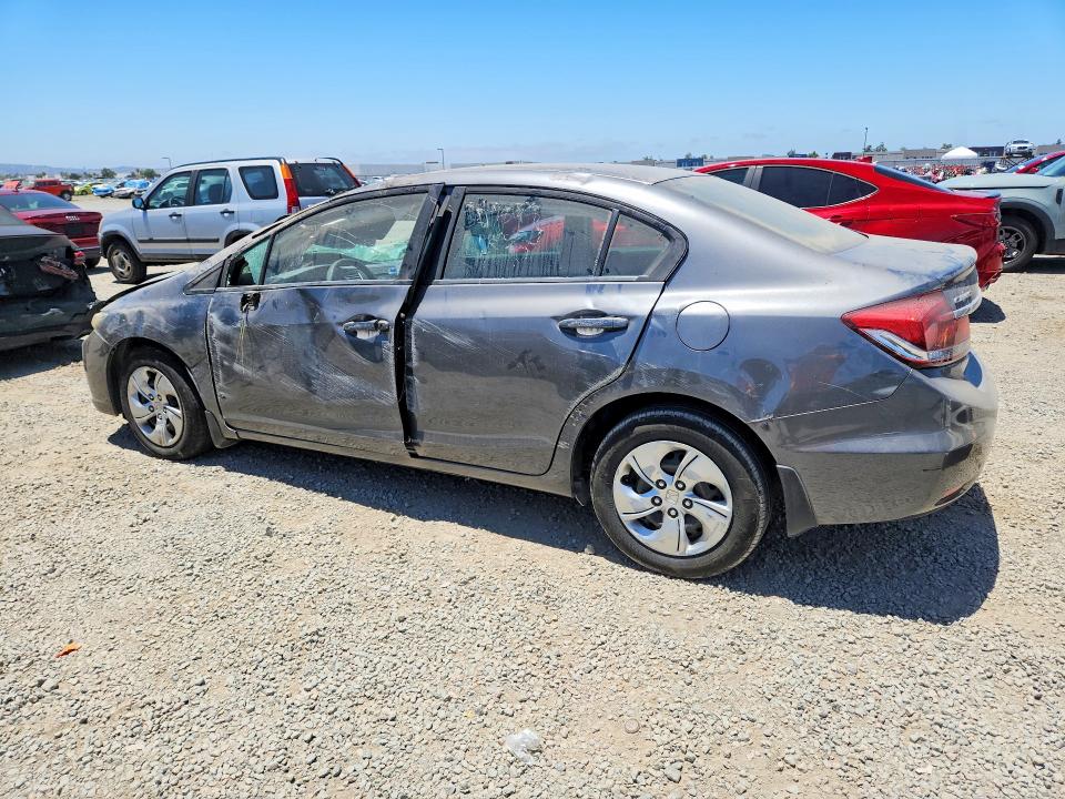 57597326 :رقم المزاد ، 19XFB2F57DE232224 vin ، 2013 Honda Civic مزاد بيع