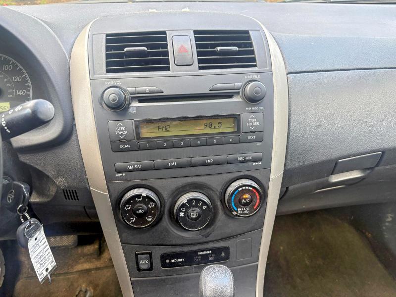 2009 Toyota Corolla მანქანა იყიდება აუქციონზე, vin: 2T1BU40E49C101156, აუქციონის ნომერი: 56290846