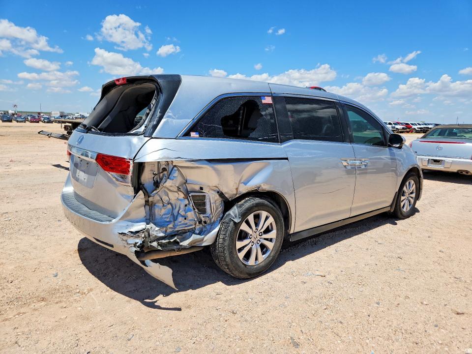 57340846 :رقم المزاد ، 5FNRL5H66FB063411 vin ، 2015 Honda Odyssey مزاد بيع