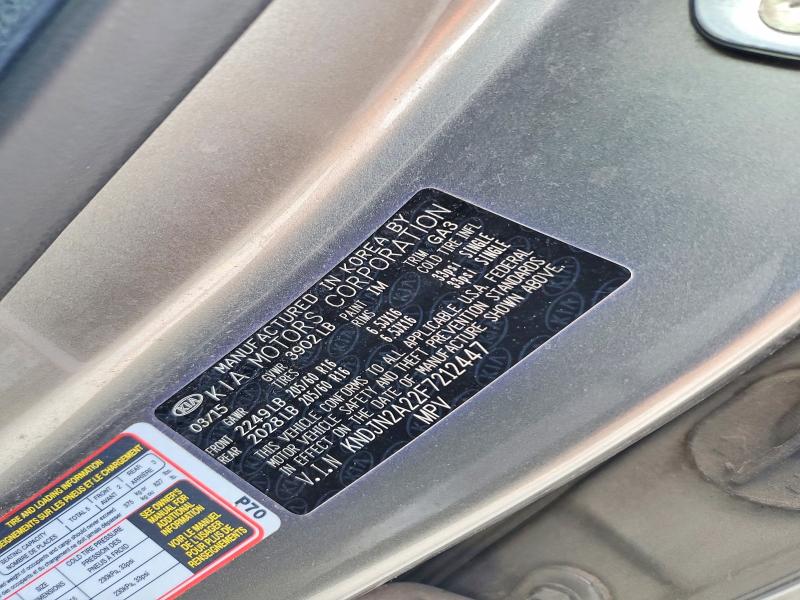 Продаж на аукціоні авто 2015 Kia Soul, vin: KNDJN2A22F7212447, номер лоту: 57745016