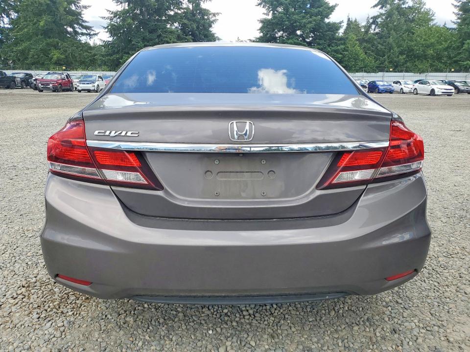 2013 Honda Civic მანქანა იყიდება აუქციონზე, vin: 19XFB2F86DE252815, აუქციონის ნომერი: 57158036