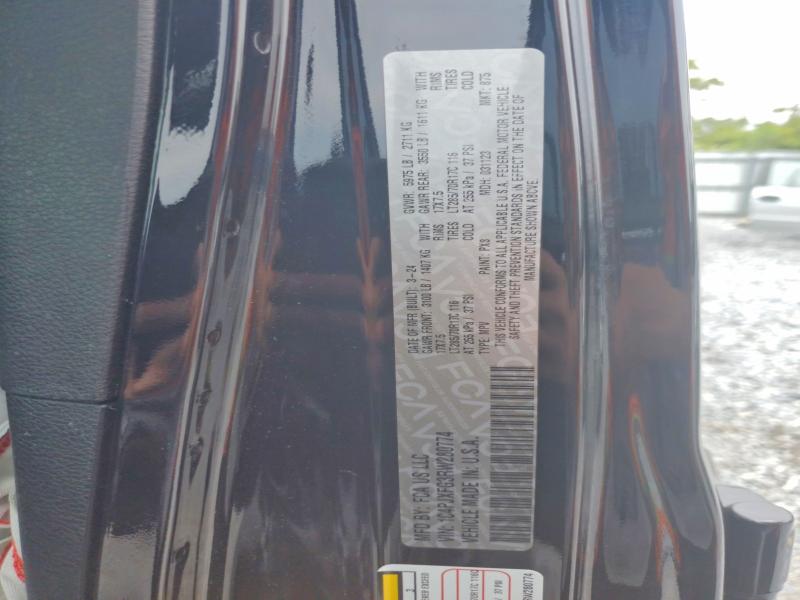 Продажа на аукционе авто 2024 Jeep Wrangler, vin: 1C4PJXFG3RW280774, номер лота: 56048556