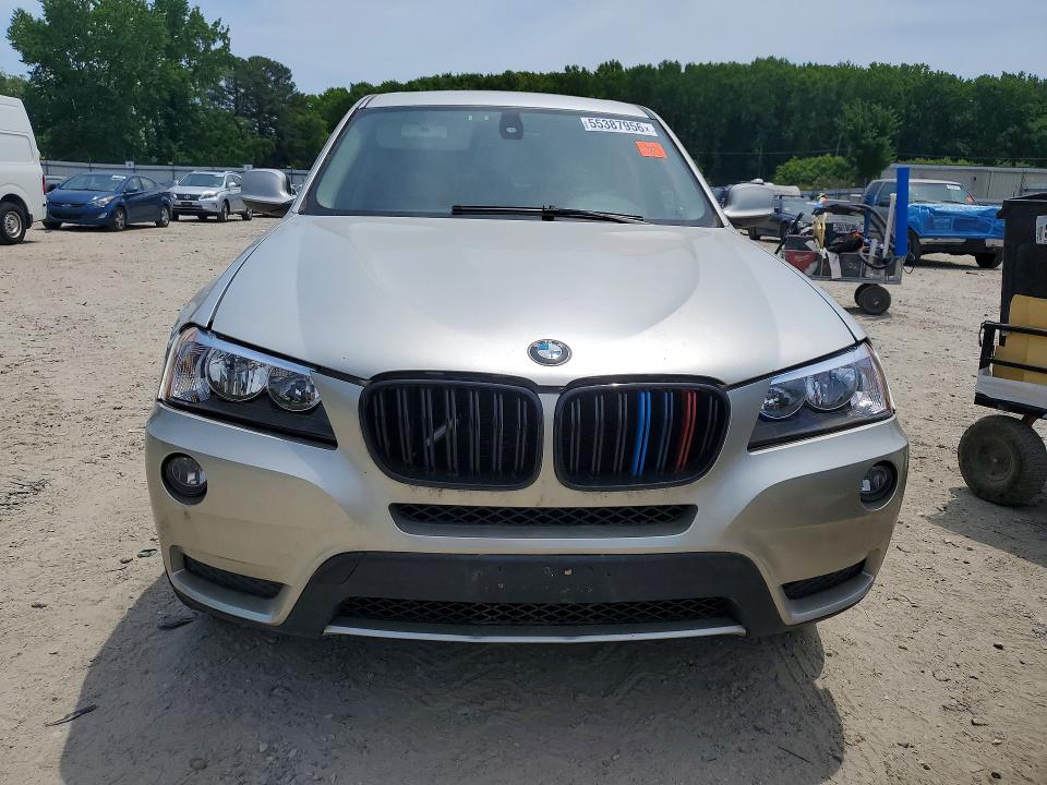 2011 Bmw X3 მანქანა იყიდება აუქციონზე, vin: 5UXWX5C54BL712456, აუქციონის ნომერი: 55387956