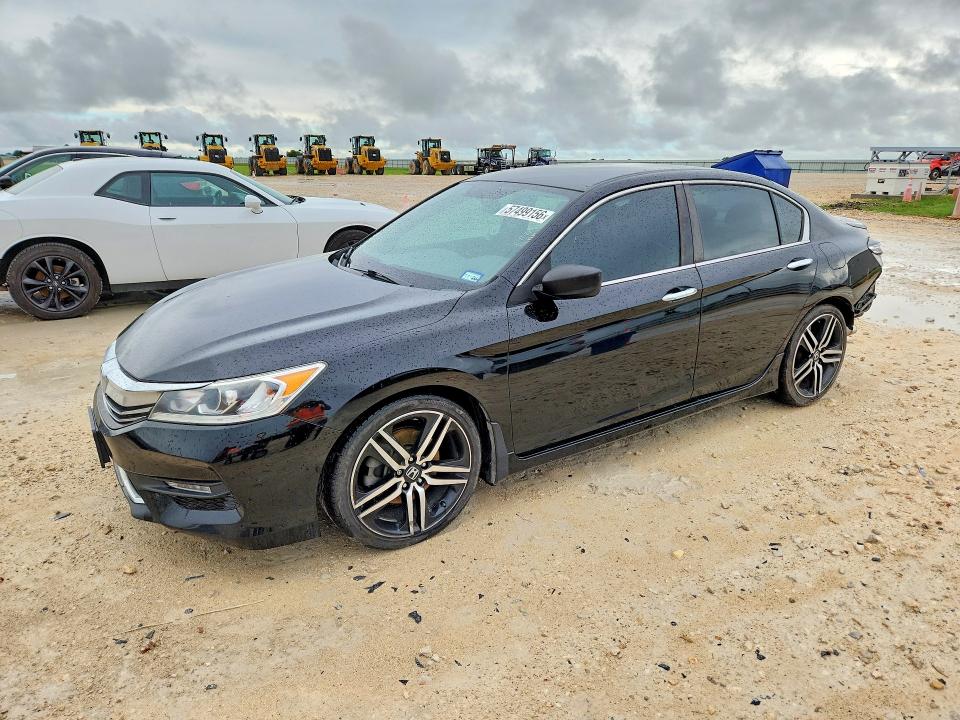 57499156 :رقم المزاد ، 1HGCR2F51GA020345 vin ، 2016 Honda Accord مزاد بيع