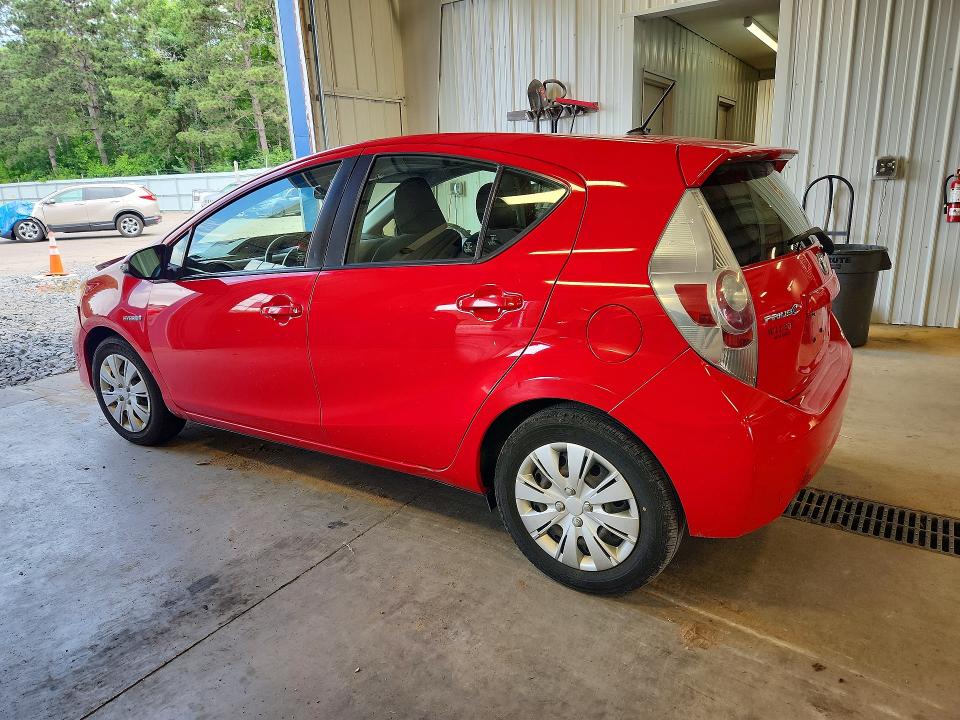 2014 Toyota Prius C მანქანა იყიდება აუქციონზე, vin: JTDKDTB33E1560327, აუქციონის ნომერი: 56951736