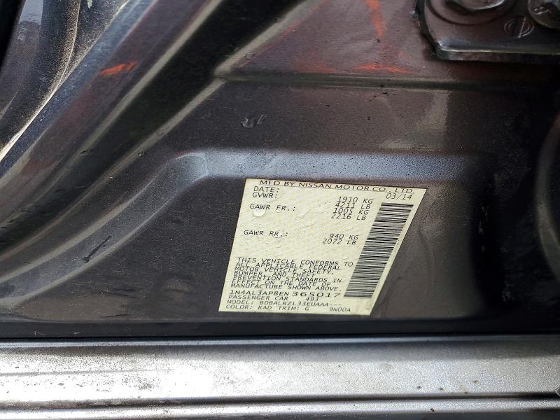 Aukcja sprzedaży 2014 Nissan Altima, vin: 1N4AL3AP8EN365017, numer aukcji: 56316086