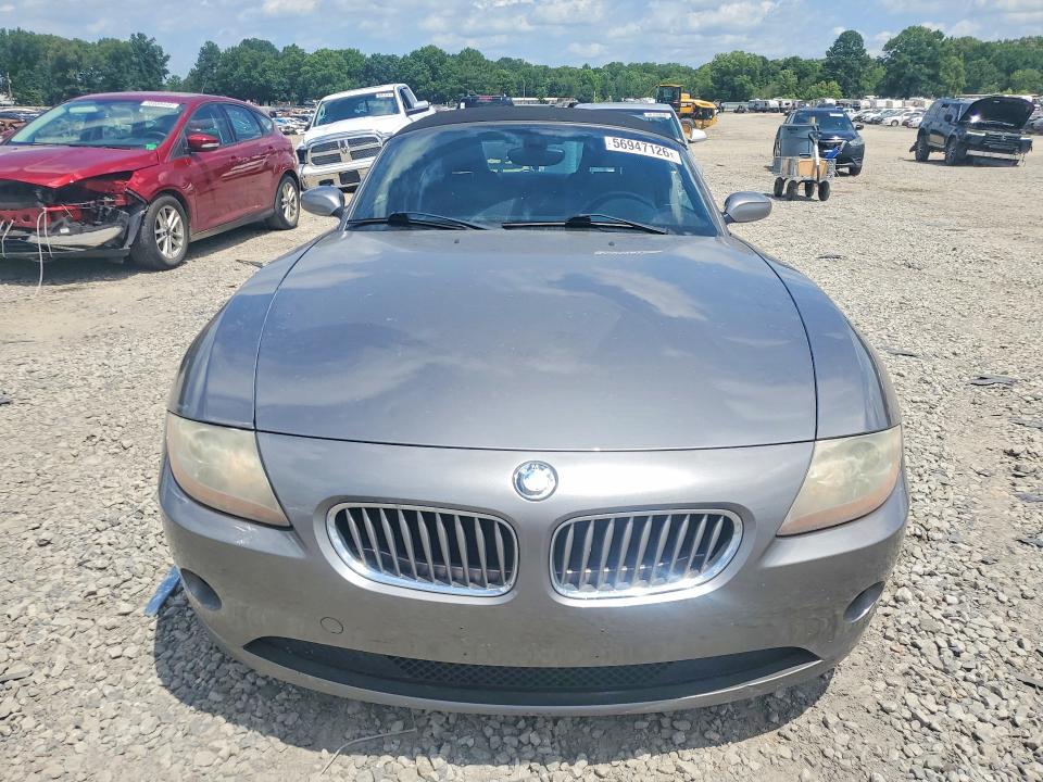 56947126 :رقم المزاد ، 4USBT53433LU02166 vin ، 2003 Bmw Z4 مزاد بيع