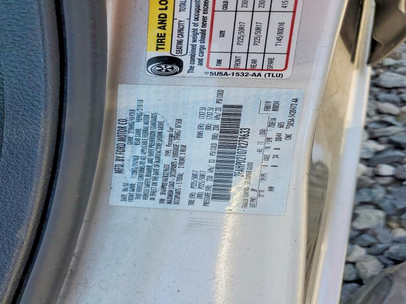Aukcja sprzedaży 2007 Ford Fusion, vin: 3FAHP02107R279633, numer aukcji: 56184806