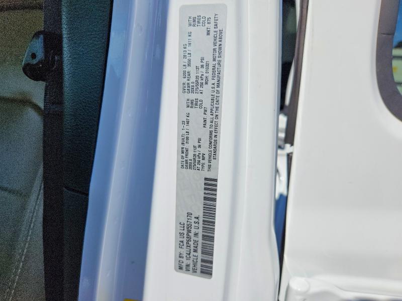58454456 :رقم المزاد ، 1C4JJXP68PW557170 vin ، 2023 Jeep Wrangler مزاد بيع