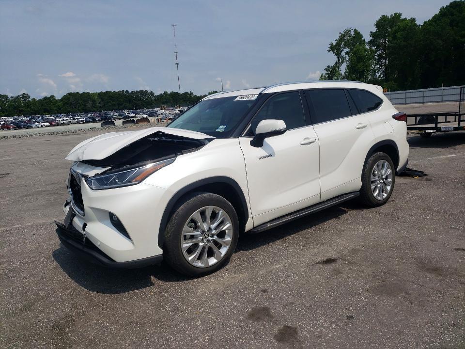 Aukcja sprzedaży 2021 Toyota Highlander Hybrid, vin: 5TDYARAH0MS005467, numer aukcji: 58620436
