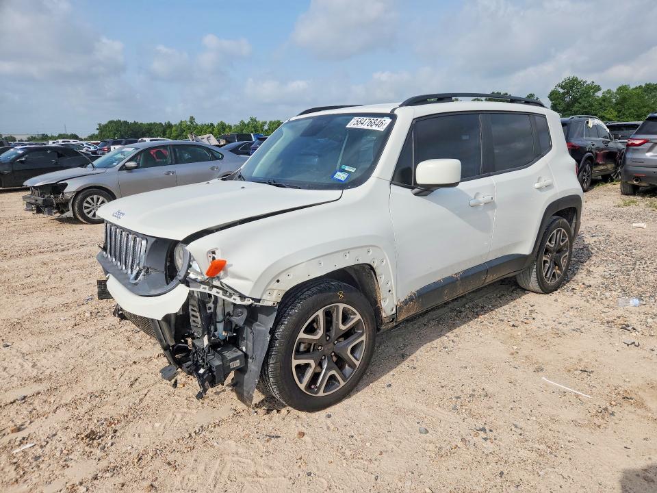 Продаж на аукціоні авто 2018 Jeep Renegade, vin: ZACCJABBXJPJ23361, номер лоту: 58476846