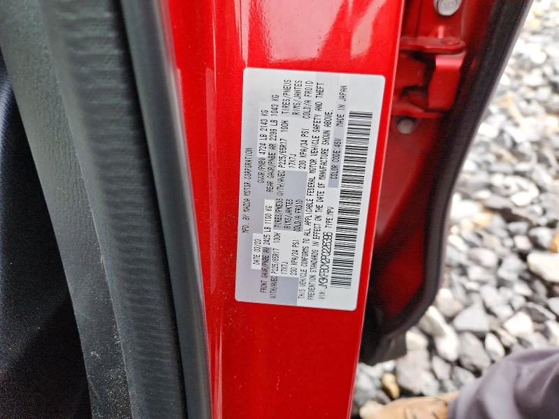 Aukcja sprzedaży 2023 Mazda Cx-5, vin: JM3KFBCM2P0226396, numer aukcji: 57548006