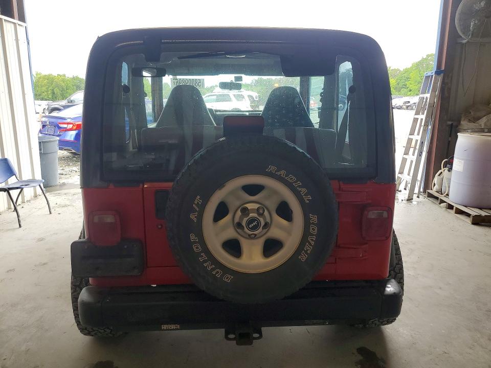 58009896 :رقم المزاد ، 1J4FA29P6YP735131 vin ، 2000 Jeep Wrangler / Tj مزاد بيع