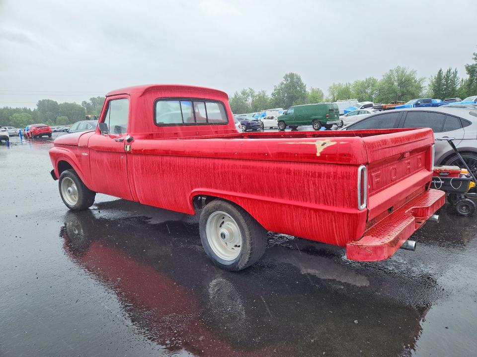 56646736 :رقم المزاد ، F25YR778407 vin ، 1966 Ford F-250 مزاد بيع