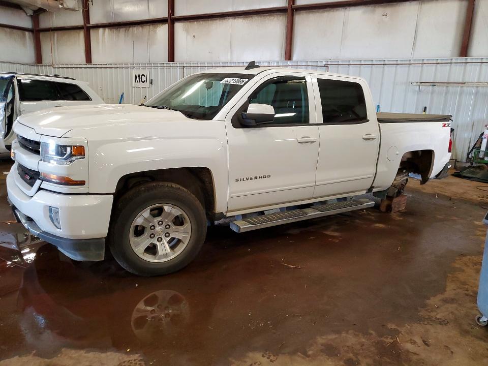 Auction sale of the 2018 Chevrolet Silverado, vin: 3GCUKREC1JG647572, lot number: 55219086