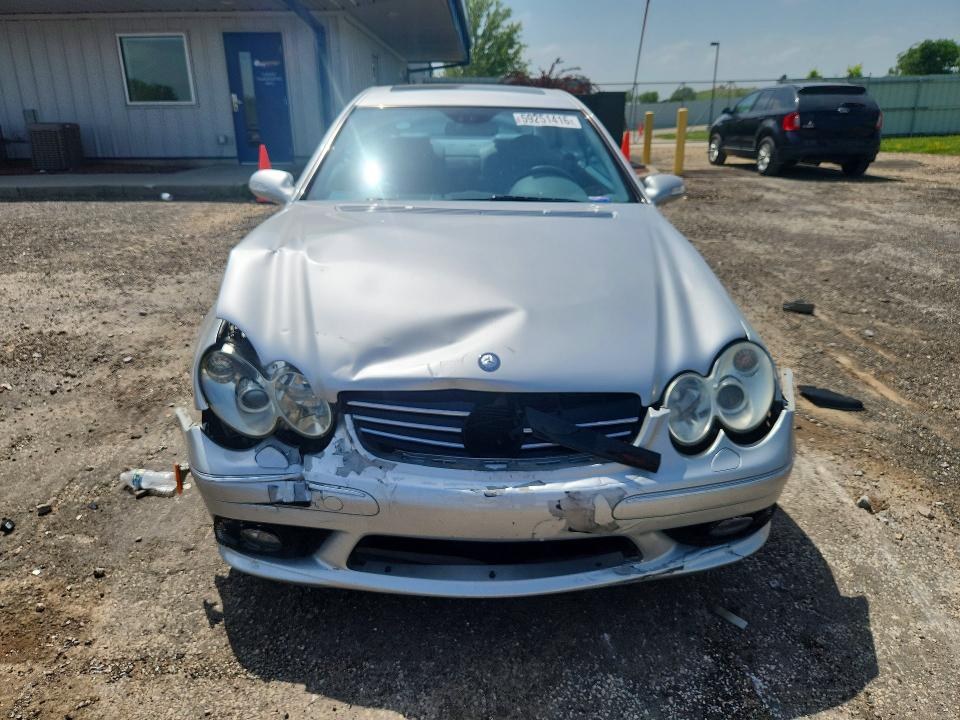 2003 Mercedes-benz Clk მანქანა იყიდება აუქციონზე, vin: WDBTJ75J53F041082, აუქციონის ნომერი: 59251416