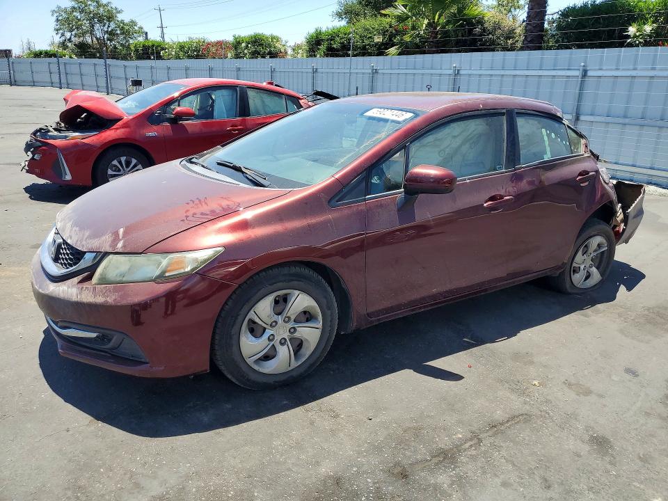Auction sale of the 2015 Honda Civic, vin: 2HGFB2F58FH527292, lot number: 59021446