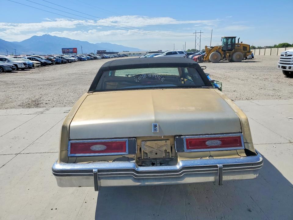 1980 Buick Riviera მანქანა იყიდება აუქციონზე, vin: 4Z57RAE412771, აუქციონის ნომერი: 57979686