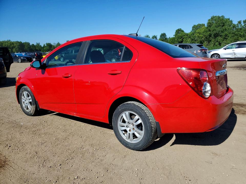 2016 Chevrolet Sonic მანქანა იყიდება აუქციონზე, vin: 1G1JC5SH6G4117167, აუქციონის ნომერი: 58159706