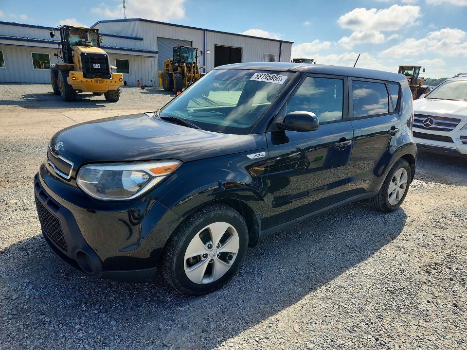 2016 Kia Soul მანქანა იყიდება აუქციონზე, vin: KNDJN2A22G7406400, აუქციონის ნომერი: 58795866