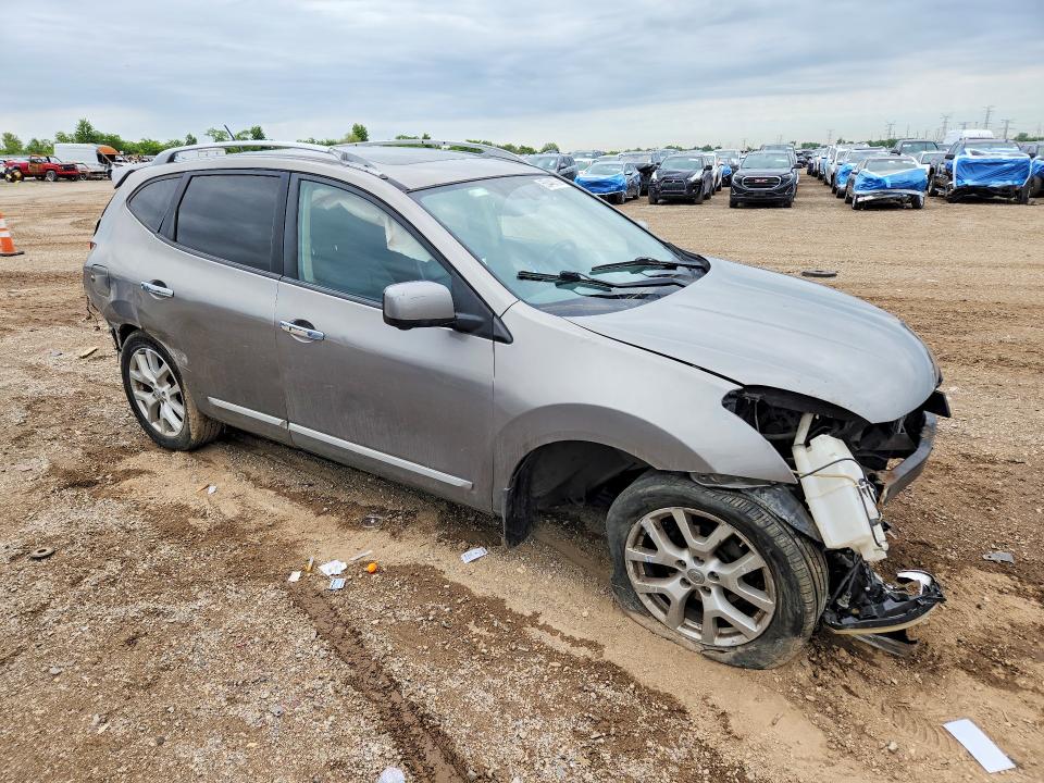 55440736 :رقم المزاد ، JN8AS5MV5CW404032 vin ، 2012 Nissan Rogue مزاد بيع