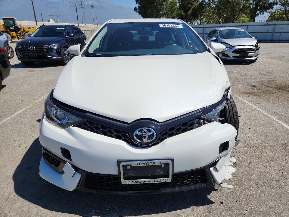 2018 Toyota Corolla Im მანქანა იყიდება აუქციონზე, vin: JTNKARJE5JJ564643, აუქციონის ნომერი: 56168686
