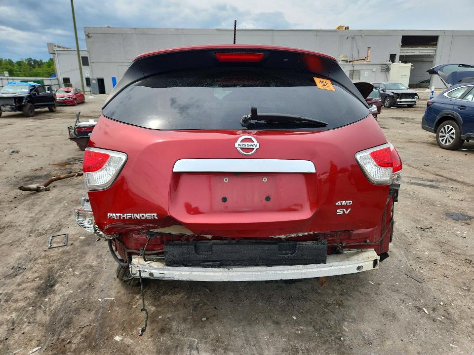 2015 Nissan Pathfinder მანქანა იყიდება აუქციონზე, vin: 5N1AR2MN7FC613098, აუქციონის ნომერი: 58267586