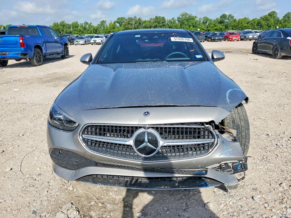 57426766 :رقم المزاد ، W1KAF4HB2NR016371 vin ، 2022 Mercedes-benz C مزاد بيع