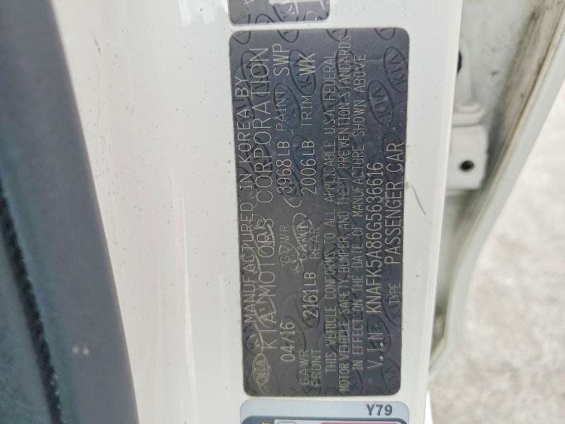 Продаж на аукціоні авто 2016 Kia Forte, vin: KNAFK5A86G5636616, номер лоту: 55657626