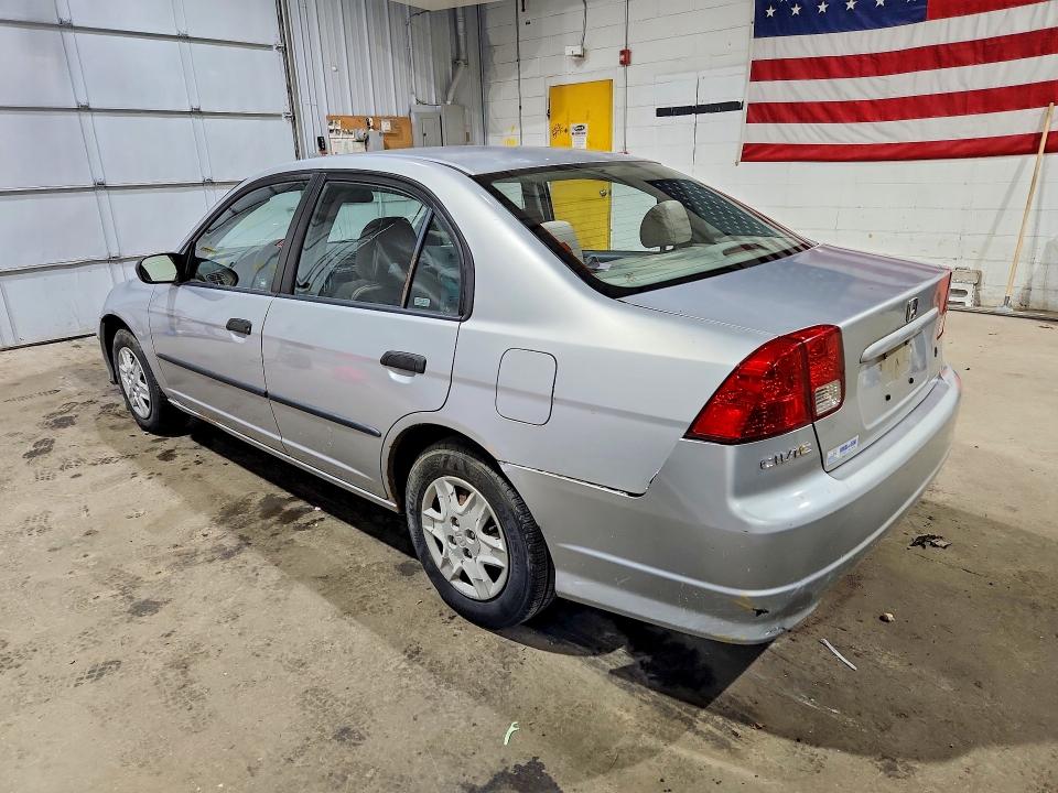 2004 Honda Civic მანქანა იყიდება აუქციონზე, vin: 2HGES16384H611601, აუქციონის ნომერი: 54424406