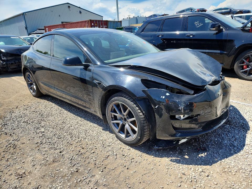 57109686 :رقم المزاد ، 5YJ3E1EA8NF206679 vin ، 2022 Tesla Model 3 مزاد بيع