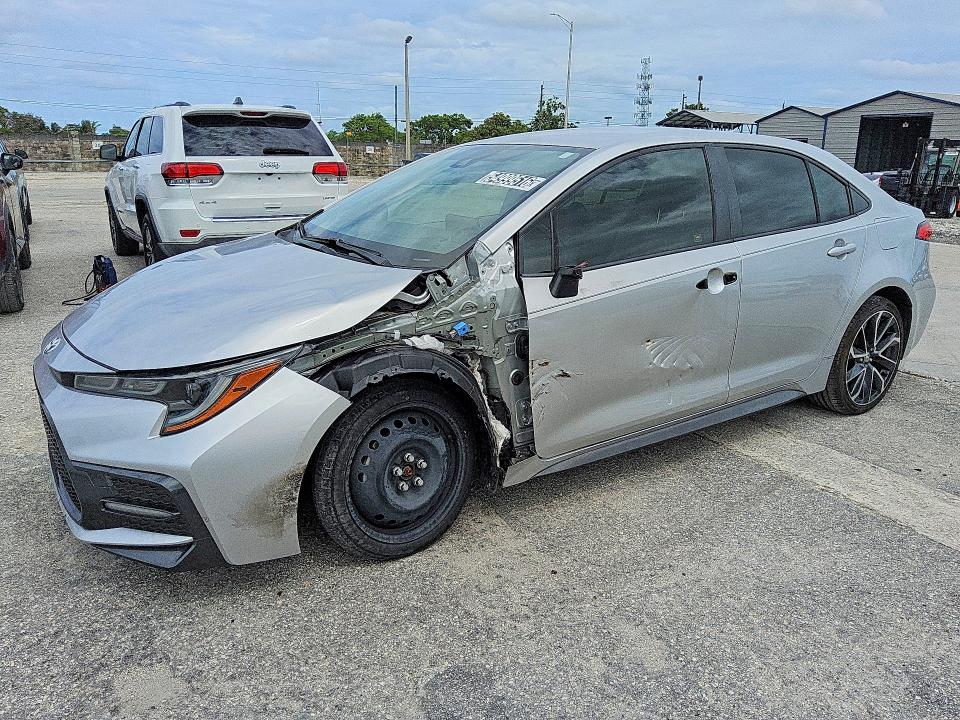 2020 Toyota Corolla მანქანა იყიდება აუქციონზე, vin: JTDS4RCEXLJ032283, აუქციონის ნომერი: 54999516