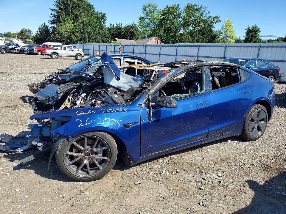 Aukcja sprzedaży 2021 Tesla Model 3, vin: 5YJ3E1EB4MF858190, numer aukcji: 55148566