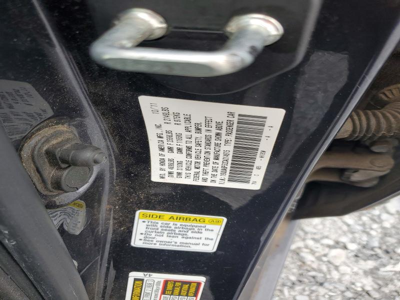 57783796 :رقم المزاد ، 19UUA8F52CA014675 vin ، 2012 Acura Tl مزاد بيع