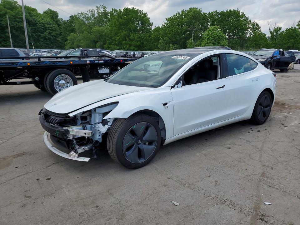 2020 Tesla Model 3 მანქანა იყიდება აუქციონზე, vin: 5YJ3E1EB2LF665826, აუქციონის ნომერი: 56301306